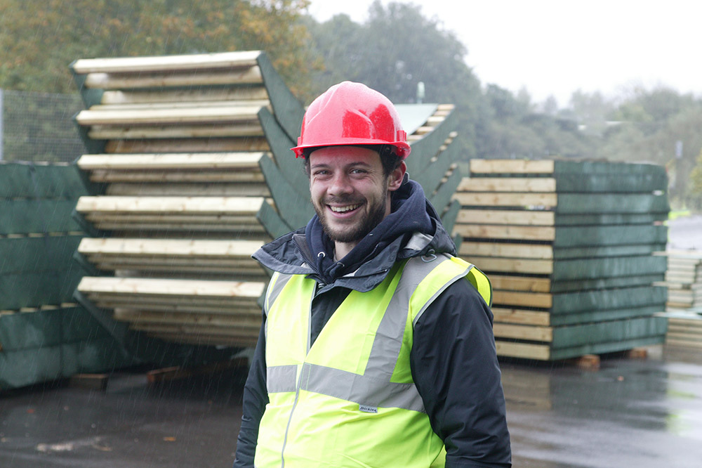 Cambian founder Piers Chapman on-site during a project installation